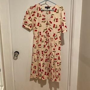 NWT ModCloth Princess Highway Cherries Dress AU8/US4